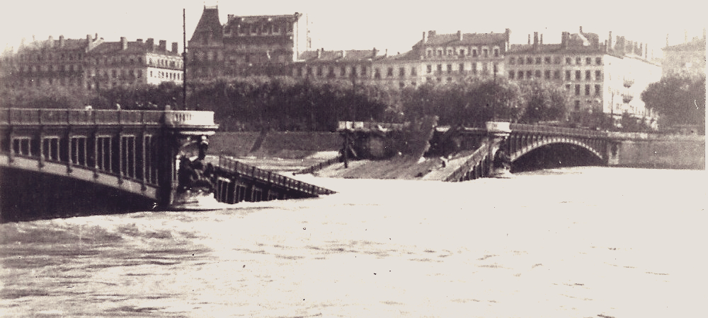 Lyon Pont Seconde guerre mondiale