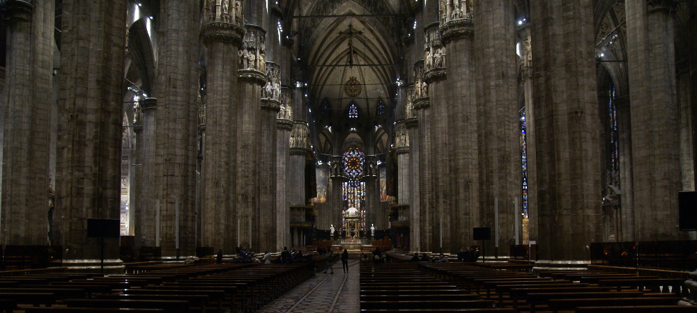 Intérieur du Duomo Séjour Milan