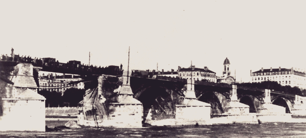Pont Lyon seconde guerre mondiale