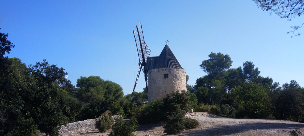 sentier des moulins de daudet fontvieille