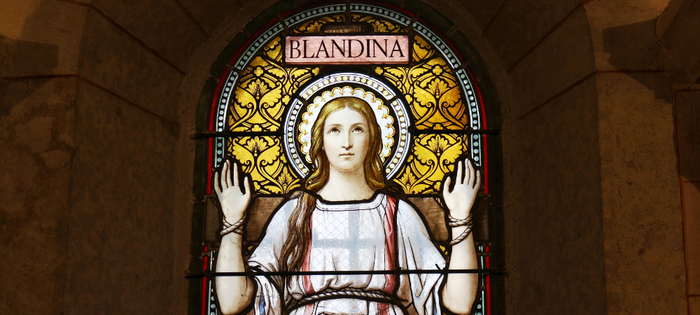 sainte blandine Lyon église martyr chrétien