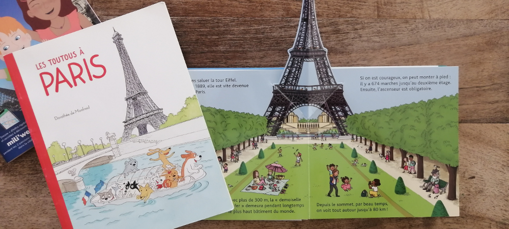 livre pour enfant paris animé