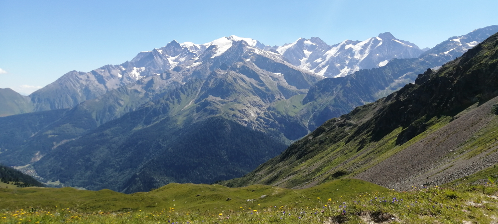 Mont blanc contamines montjoie randonnée