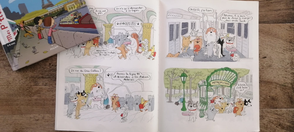 toutous à paris livre enfant