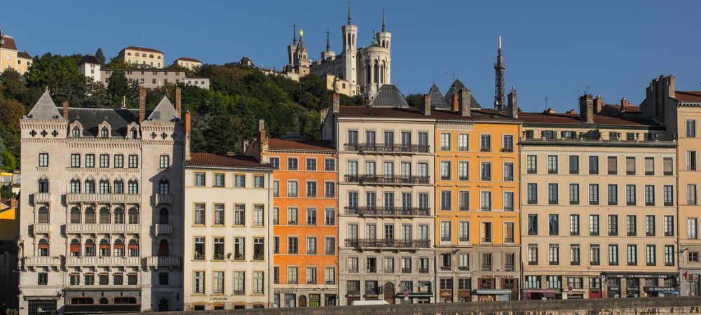 Incontournables lyon vue fourvière vieux lyon saône