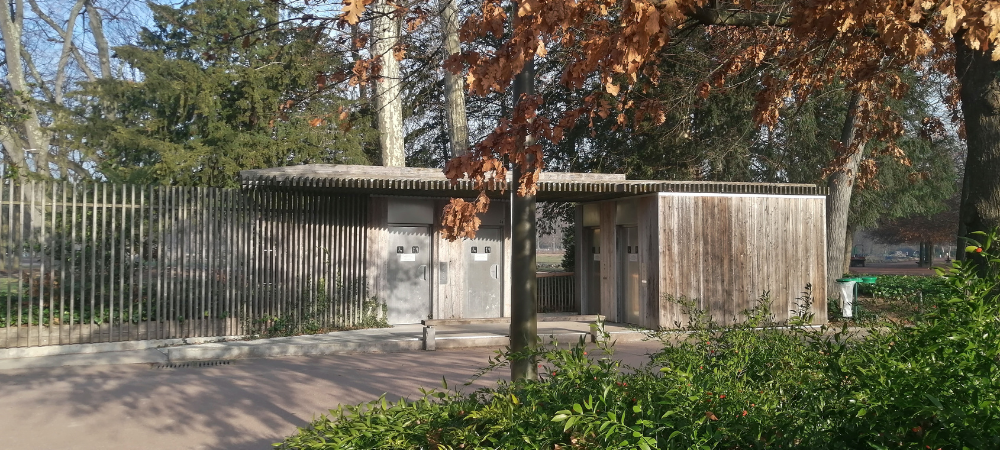 toilettes parc de la tête d'or Lyon