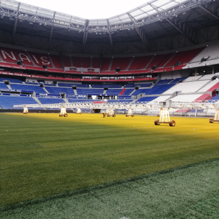 Visite du Groupama Stadium pour découvrir les coulisses de l’OL